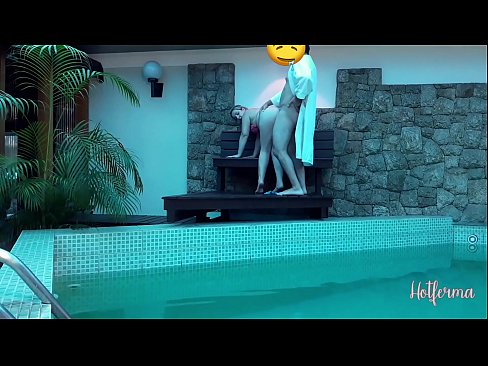 ❤️ Boss invites the maid to the pool but can't resist a hot ️❌ Quality sex at en-gb.prendiporno.ru ️